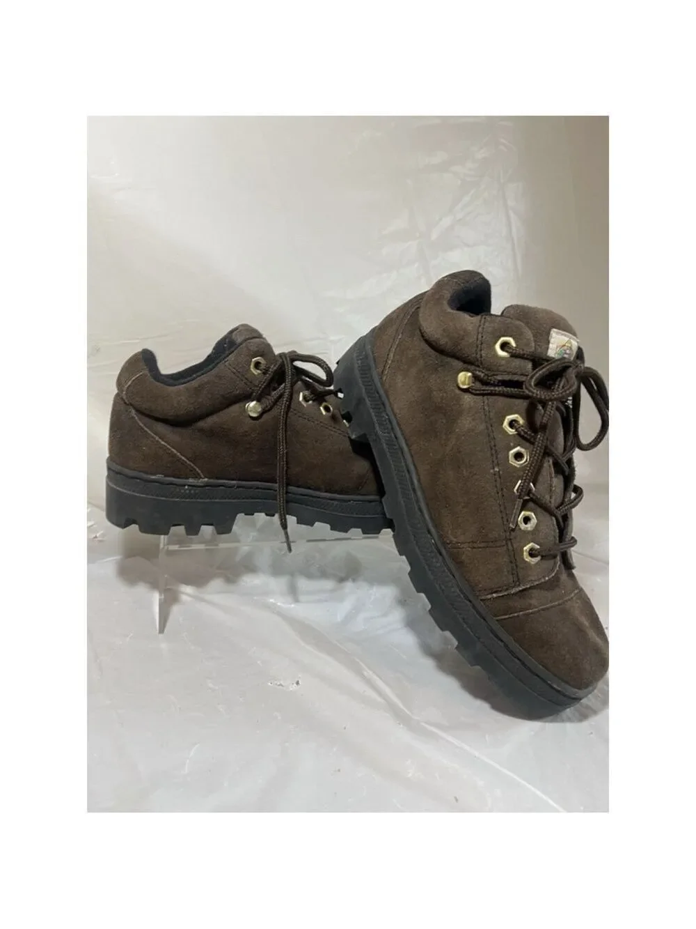 Panama Jack Escape Women's Brown Suede Leather Hiking Ankle Boots Sz 8